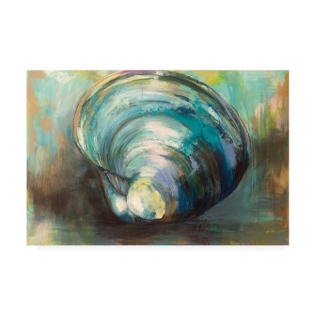 Trademark Fine Art Jeanette Vertentes 'Solo Quahog' Canvas Art, 30x47 WAP11990-C3047GG